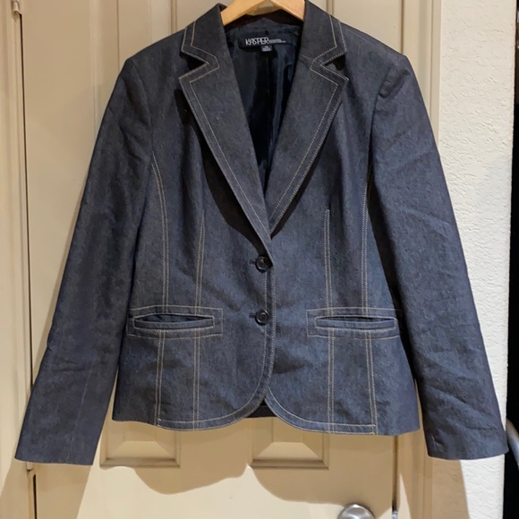 Kasper Jackets & Blazers - Kasper Denim blazer